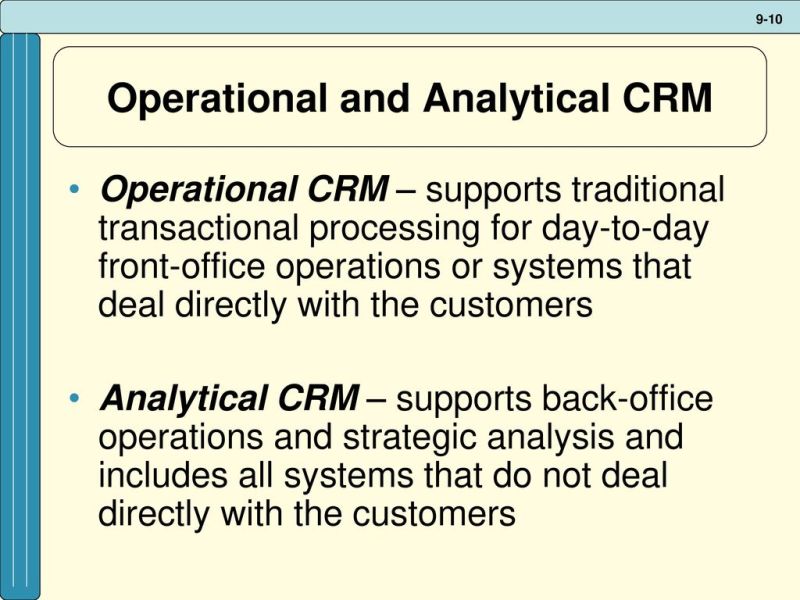 Operational Crm Hot Sex Picture